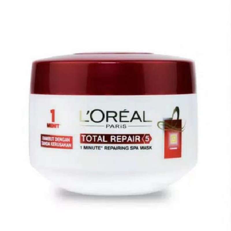 Jual loreal hair mask total repair masker rambut loreal di Seller