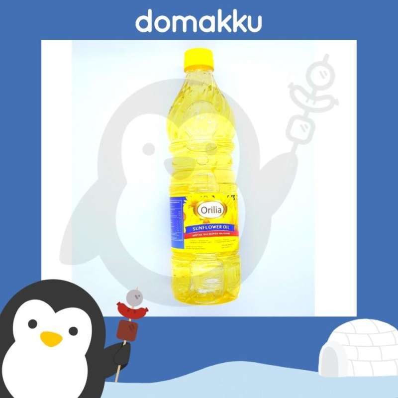 Jual Orilia Sunflower Oil (minyak Biji Bunga Matahari) 1liter 1000ml, Halal Di Seller Domakku