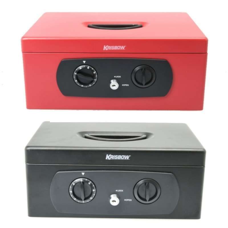 Jual Cash Box Krisbow Kotak Uang Besi Dengan Kunci Pengaman Dengan ...