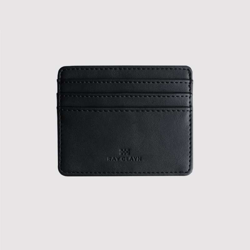 Promo Kurota Shop Dompet Kartu Cliff Card Holder Black Card Holder Wanita Dan Pria Cardholder