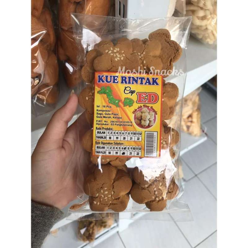 Promo Kue Rintak Cap ED Oleh Oleh Khas Bangka Diskon 17 di Seller
