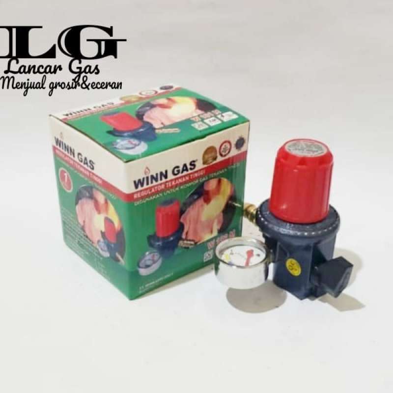 Jual REGULATOR HIGH PRESSURE(TEKANAN TINGGI)WINN GAS METER di Seller