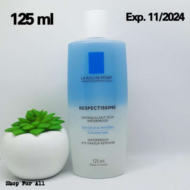 Jual LA ROCHE POSAY Waterproof Eye Makeup Remover 125ml Respectissime di Seller Shop For All
