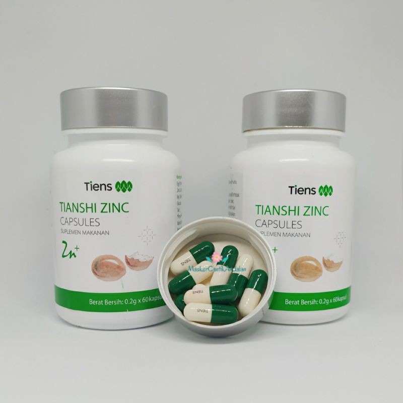 Jual Zinc Tiens 60 Kapsul Tianshi Zinc di Seller Medika Farma. - Cakung ...