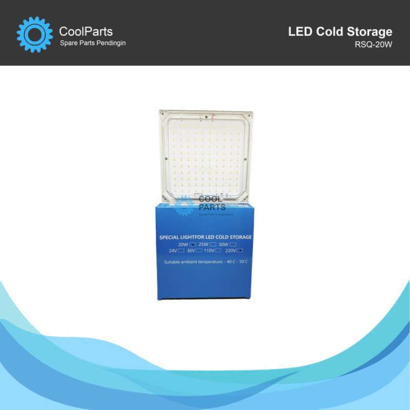 Jual Lampu Led Putih/ White Led Lamp Cold Storage Supcool 20 Watt di ...