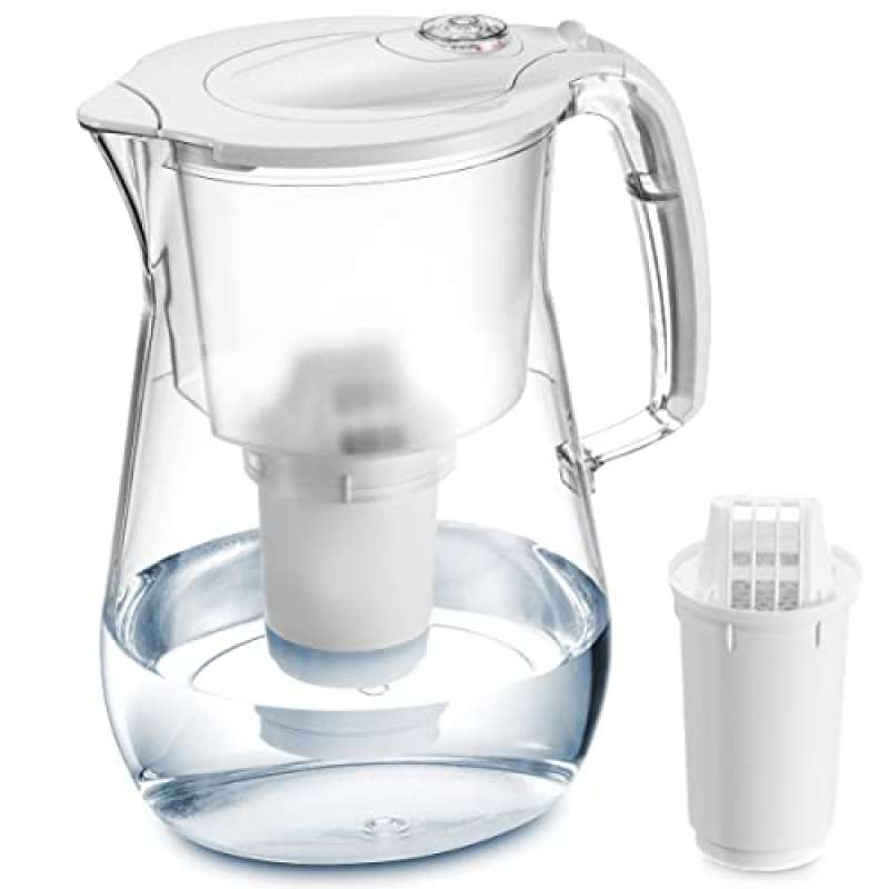 Promo Nakii by Aquaphor Elegant Water Filter Pitcher, Powerful Ion and ...