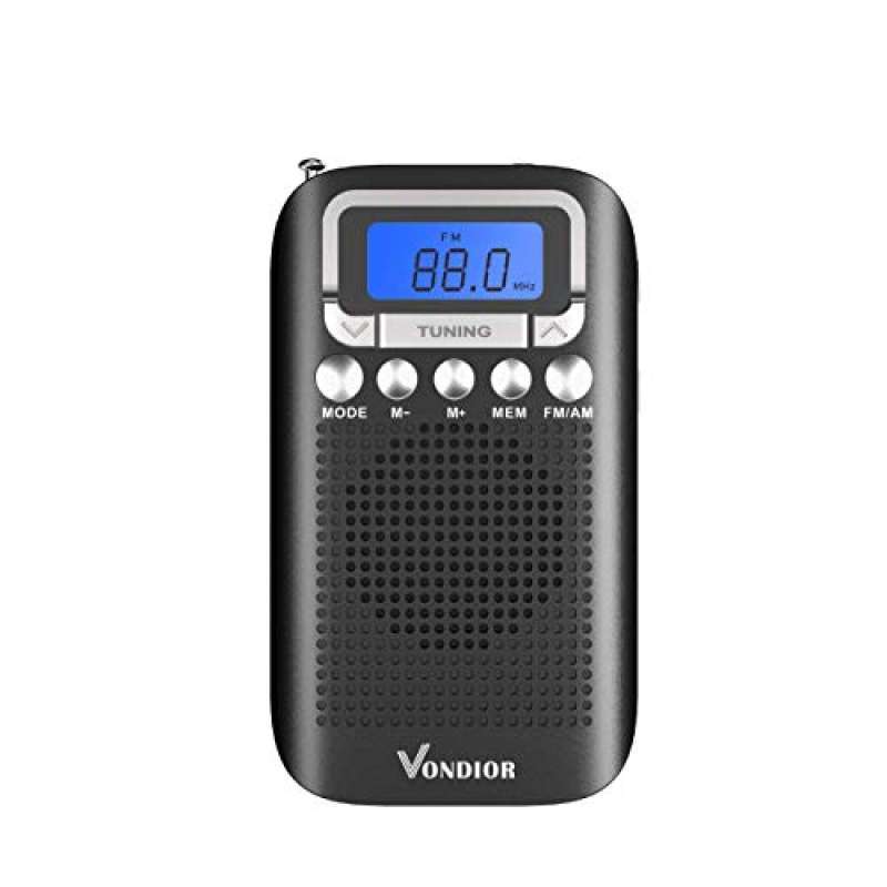 Promo Digital AM FM Portable Pocket Radio with Alarm Clock- Best ...