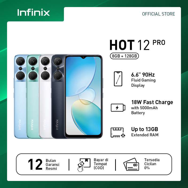 Jual Infinix Hot 12 Pro [8/128gb/ Official Store] Di Seller Infinix ...