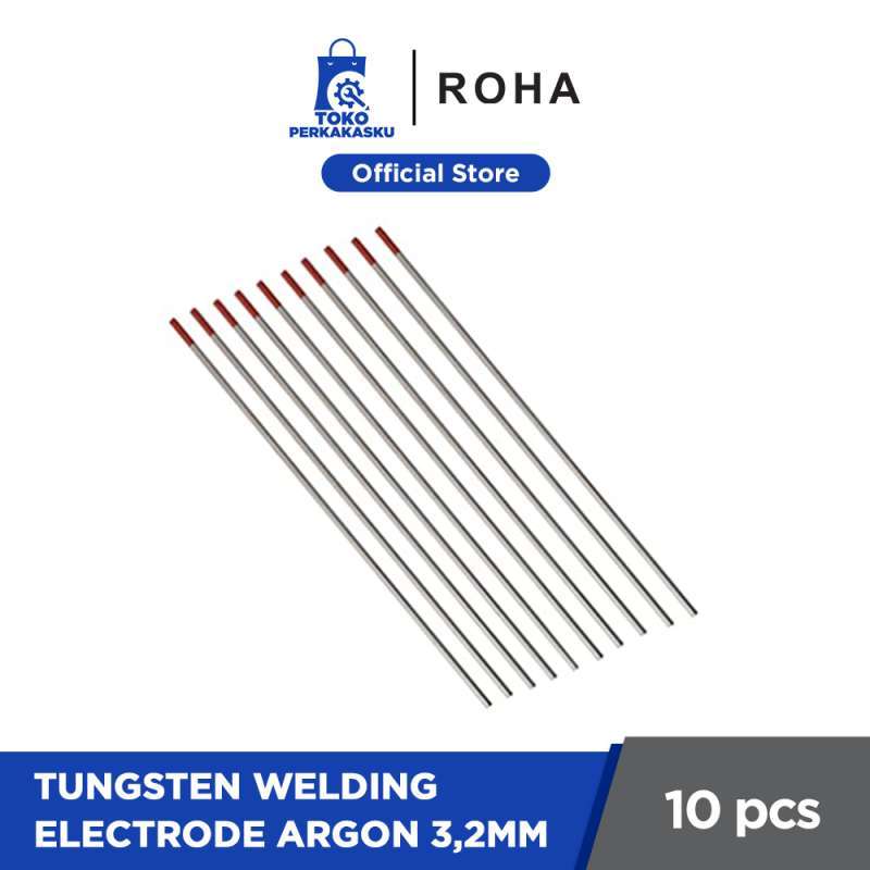 Promo Roha Tungsten Welding Electrode Argon / Jarum Las Argon 3,2mm