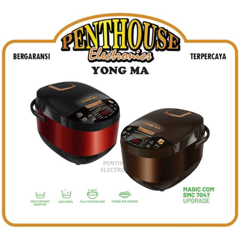 Jual Yong Ma Digital Rice Cooker SMC 7047 2L / SMC 7047N Yongma Magic