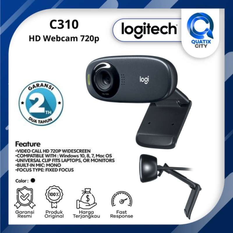 Promo cam  Cam Logitech C310 720 Hd / Kamera Laptop Komputer