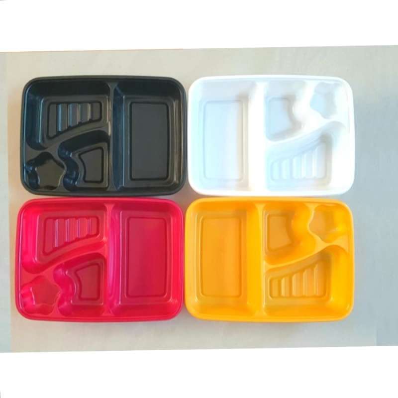 Jual Mika Bento Box Bento 4 Sekat Kotak Bento 4 Sekat di Seller Honey