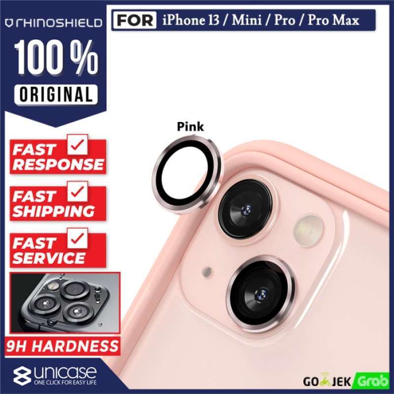 Promo Ring Camera iPhone 13 Pro Max Mini RhinoShield 9H Tempered Glass