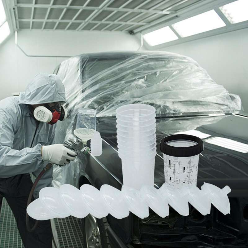 Jual Spray Cup Lids Liners Kit Spray Cups with Lids Spray Mixing Cup