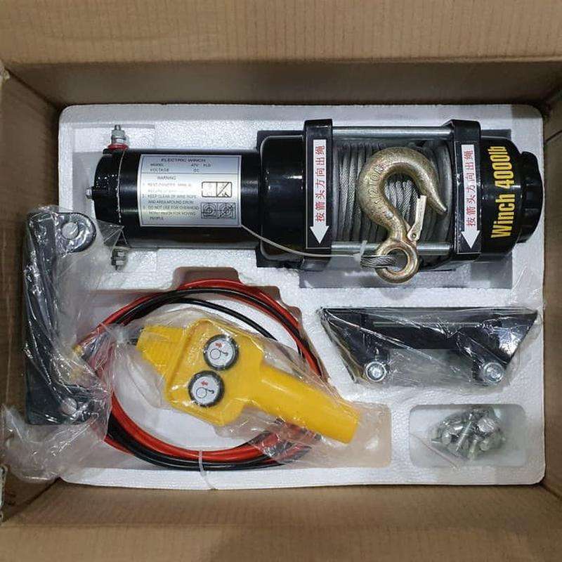 Jual Winch Atv Hoist 4000 Lbs Electric Winch 2000 Kg Di Seller Gubuk