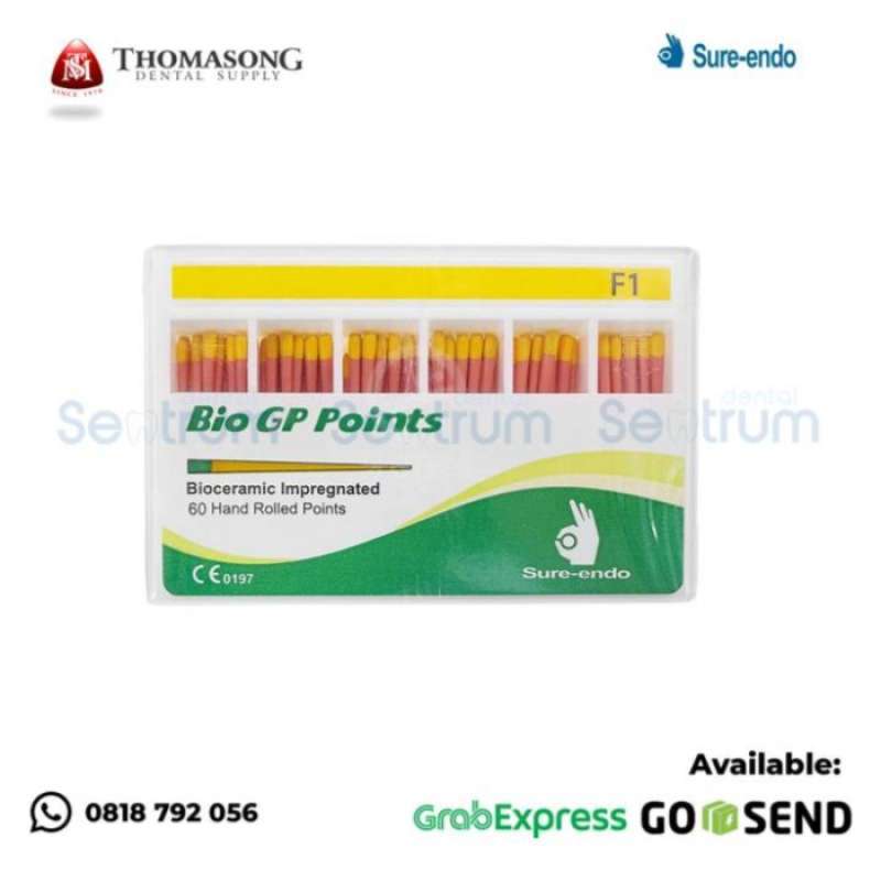 Promo Gutta Percha Point Protaper F1F3 , Sure Endo Korea Diskon 17
