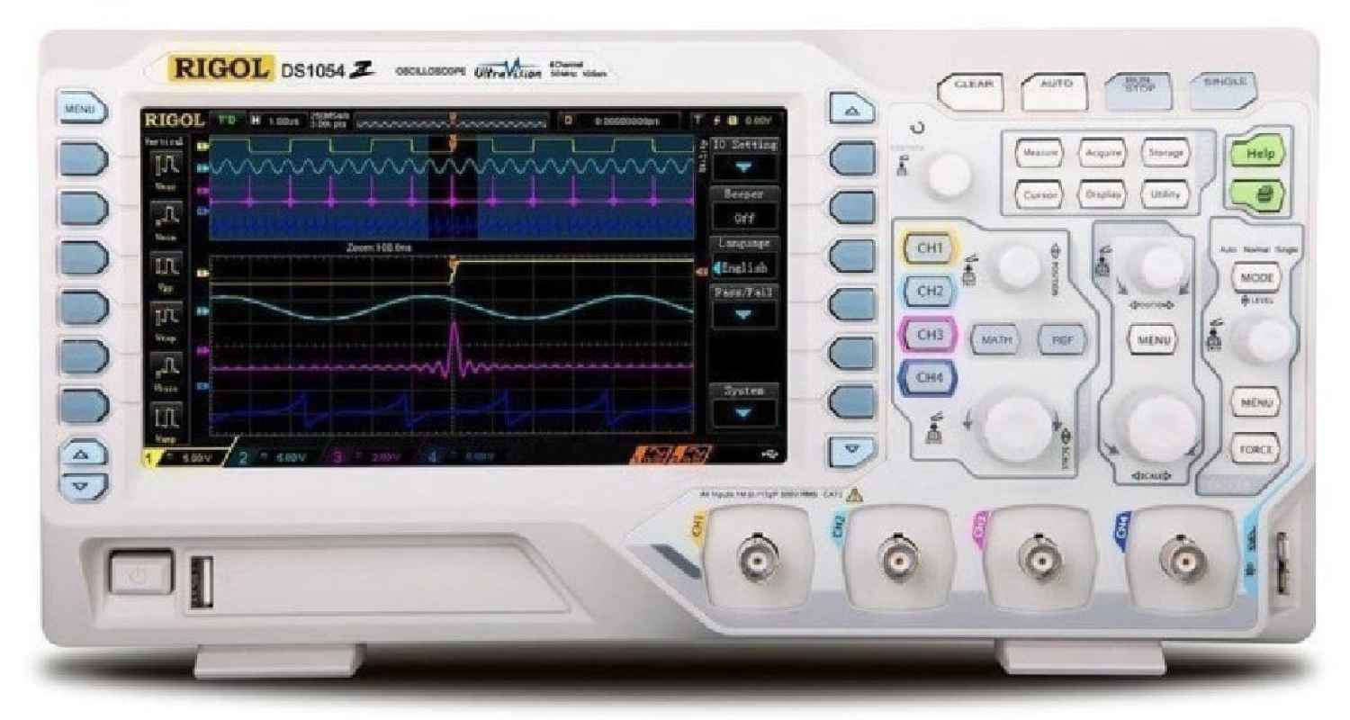 Jual Rigol DS1054Z Digital Oscilloscopes 50MHz 4CH 1 GSa/s 30,000 wfms ...