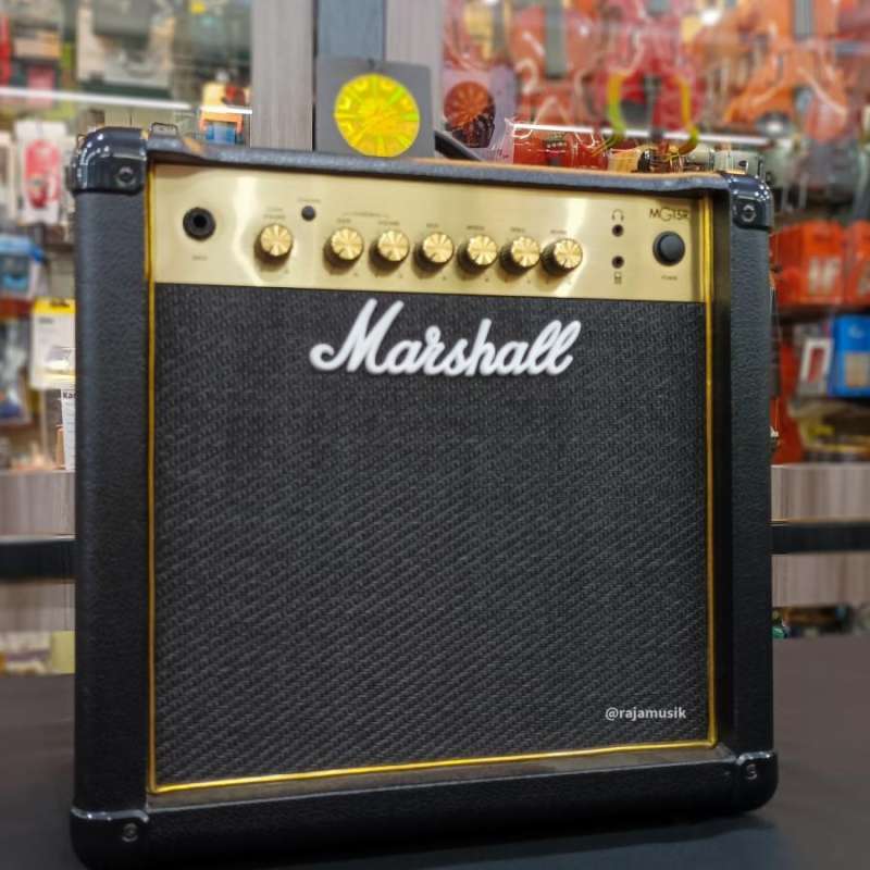 Jual Ampli Gitar Marshall MG-15R (with Reverb) di Seller Raja Musik