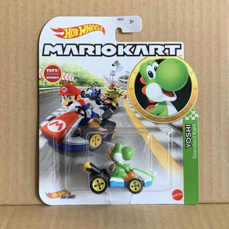 Jual Hotwheels Mario Kart Yoshi Standard Kart di Seller Tedy Tjandera