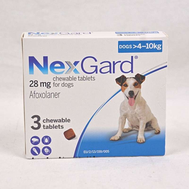 Jual Nexgard Obat Kutu Anjing Flea And Tick Chewable Tablets 410Kg