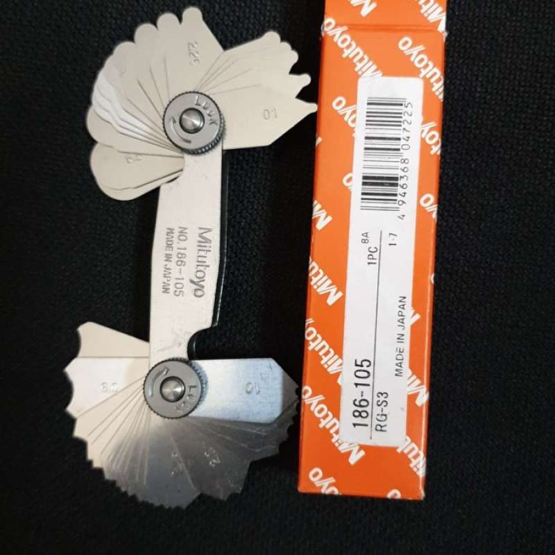 Promo Oem Radius Gauge Mitutoyo 186 105 Stok Terbatas Diskon 50% di