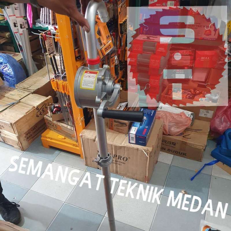 Jual Pompa Minyak Oli Solar Manual Tangan Rotary Hand Oil Pump ...