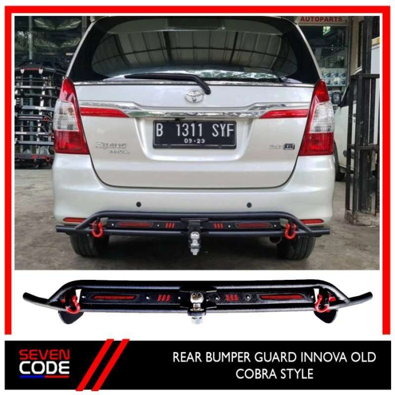 Promo REAR BUMPER GUARD INNOVA OLD COBRA SEVENCODE Diskon 7 di