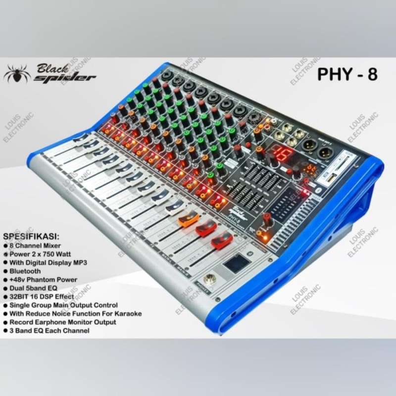 Rockville Audio Rockville RPM870 8 Channel 6000w Powered