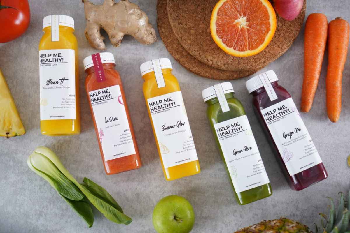 Promo Cold pressed juice 1 liter Diskon 25 di Seller Help Me healthy