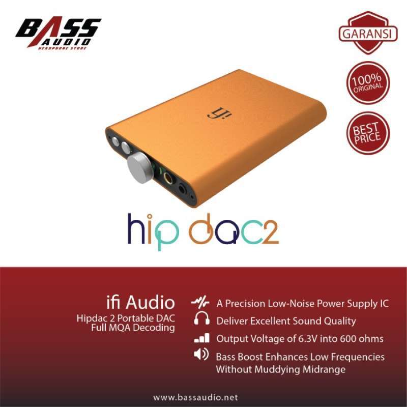 Jual iFi Audio Hip Dac2 / Hip DAC 2 / Hipdac 2 Hi-Res Portable USB DAC ...