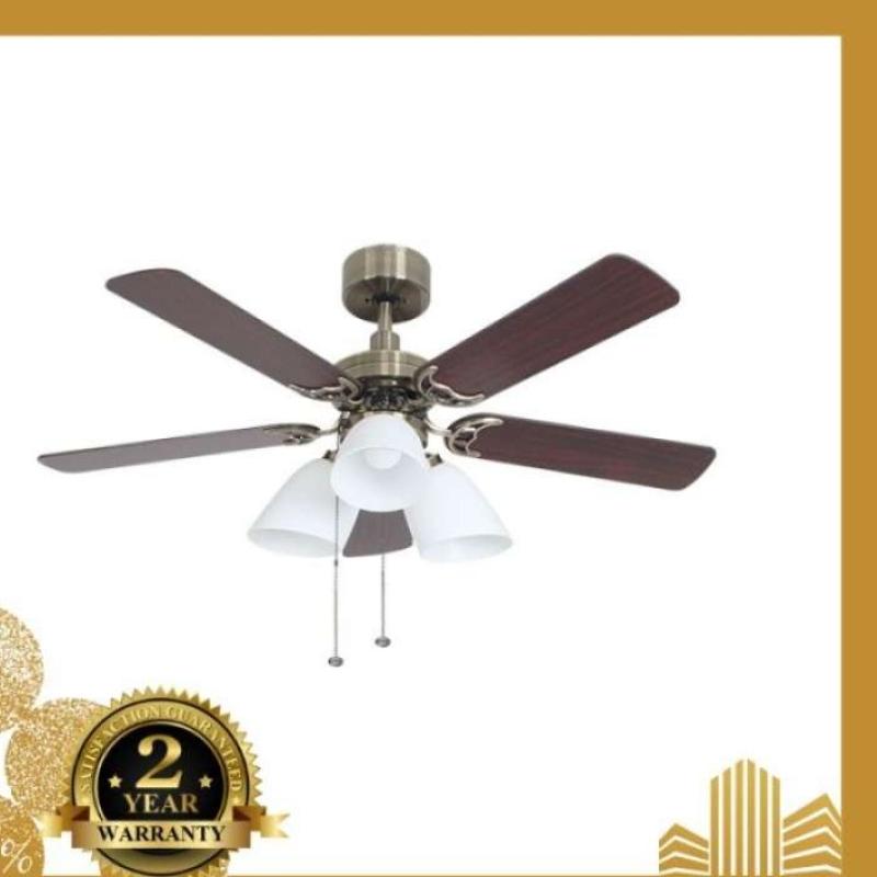 Jual MT Edma, 42in PRIMA, Decorative Ceiling Fan, E27, 3 Speed Pull