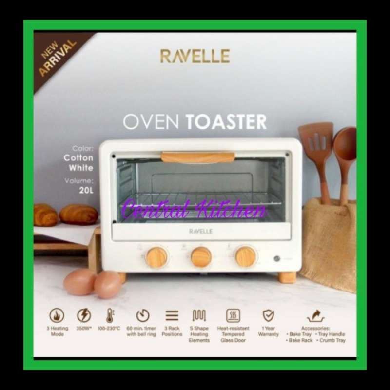 Jual Ravalle Oven Listrik Toaster 20 LKorean Oven Toaster Cotton