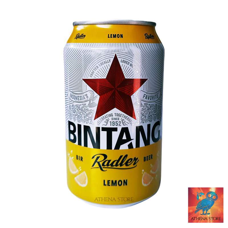 Promo Bintang Radler Lemon Bir Kaleng 320 ML Diskon 14% di Seller