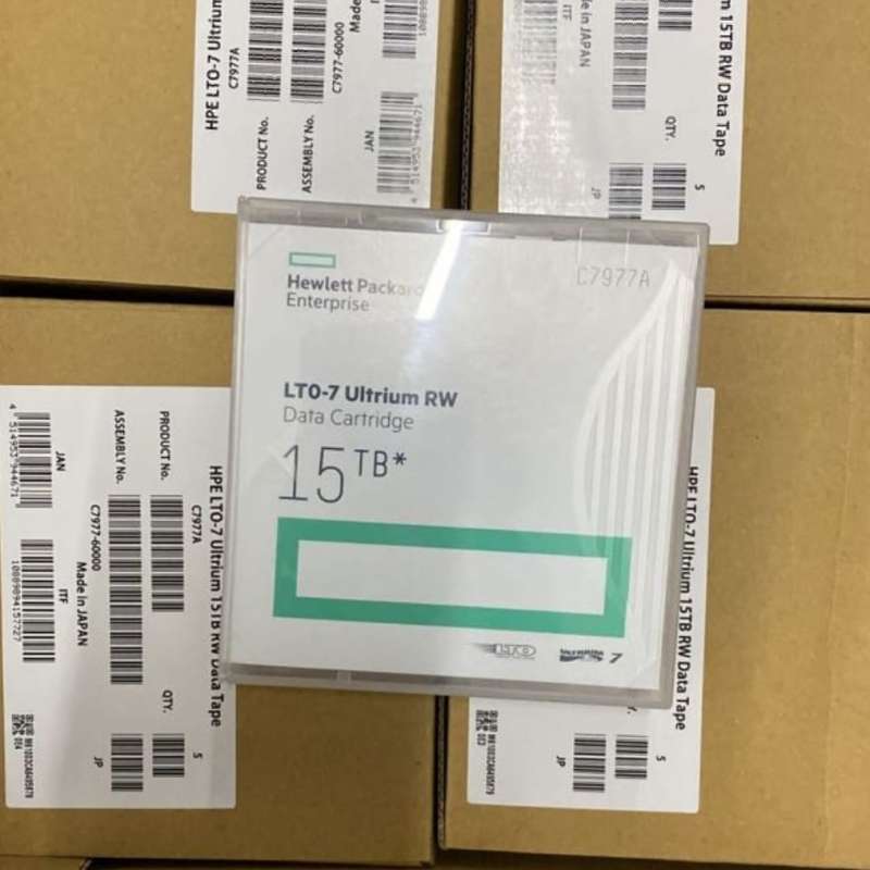 Promo HPE LTO7 Ultrium 15 TB RW Data Cartridge C7977A Diskon 3 di