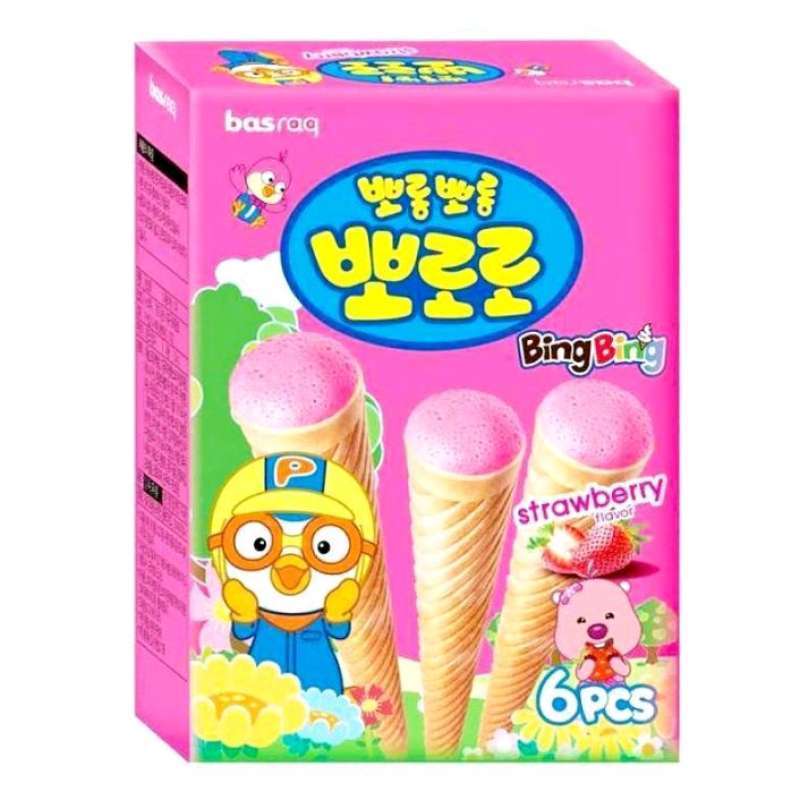 Jual Pororo Ice Cone Snack Chocolate Box 54 g di Seller Garasi Emak