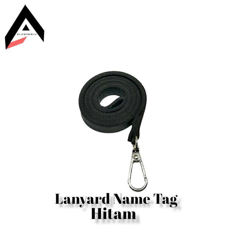 Promo ID Card Name Tag Holder Lanyard by AL Leather Diskon 39 di