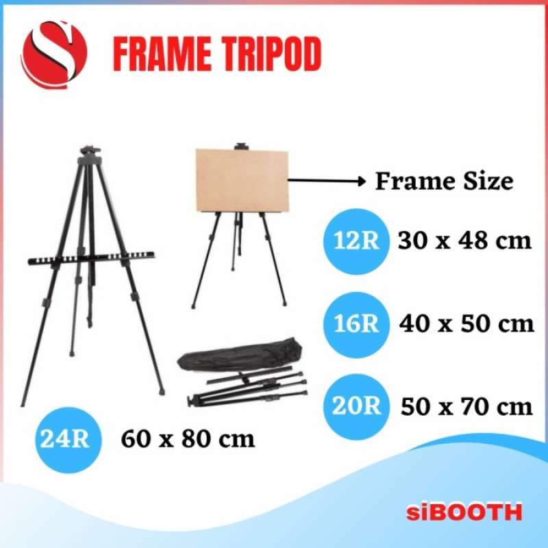Jual frame stand / Tripod Banner /Tripod foto / Stand foto standing