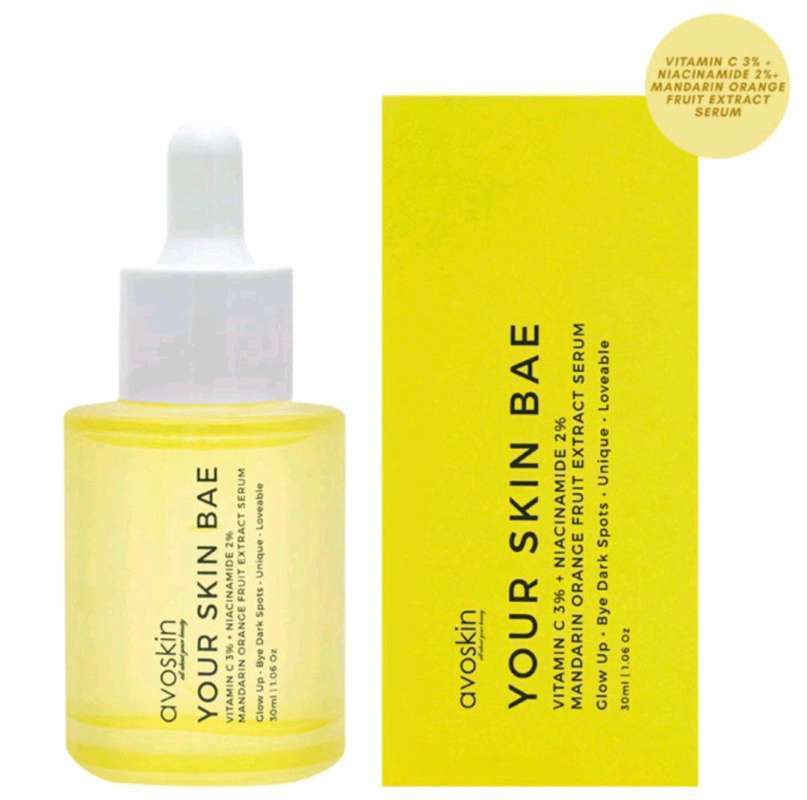Jual AVOSKIN YOUR SKIN BAE Vit. C 3 + Niacinamide 2 + Mandarin Orange