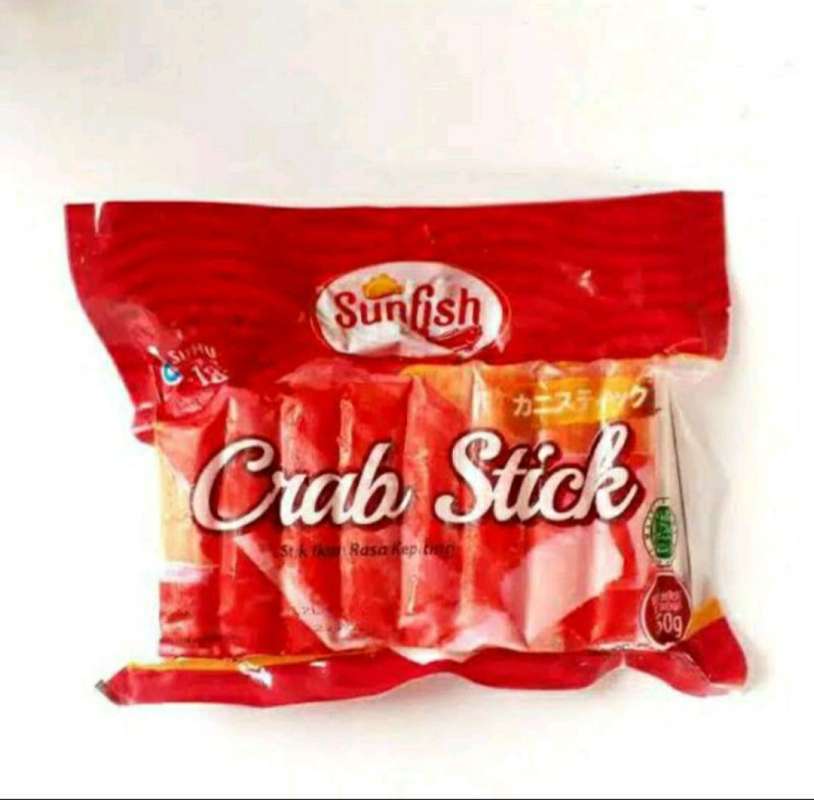 Jual Crab Stick 250 Gram Sunfish di Seller Gozzen Frozen Food Kab