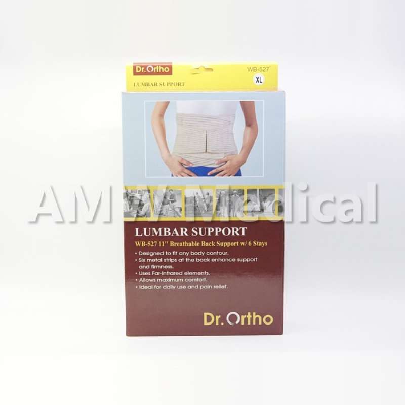 Jual Dr Ortho Korset Lumbar Support Korset Penyangga Punggung WB527 11