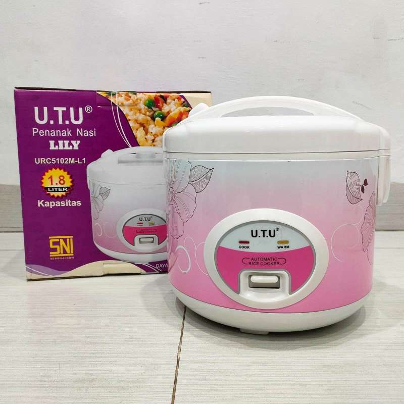Surya Rice Cooker Jual Rice Cooker UTU 1,8 Liter Lily URC 5102M di Seller Surya Prima ...