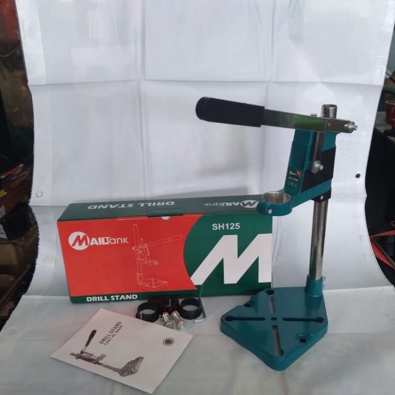 Jual MAILTANK SH125 Dudukan Bor Tangan Tatakan Bor Drill Stand Cast