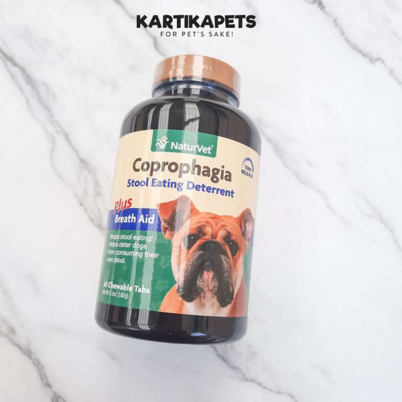 Jual NaturVet Coprophagia Deterrent Tablets Dog Supplement Vitamin