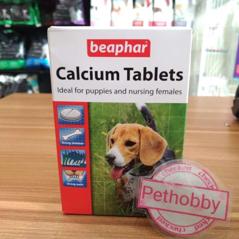 Jual Vitamin Anjing Beaphar Calcium Tablets 108gr (for Puppies and