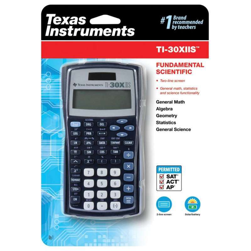Jual Calculator Original Ti 30x Iis Texas Instruments Scientific Kalkulator Di Seller