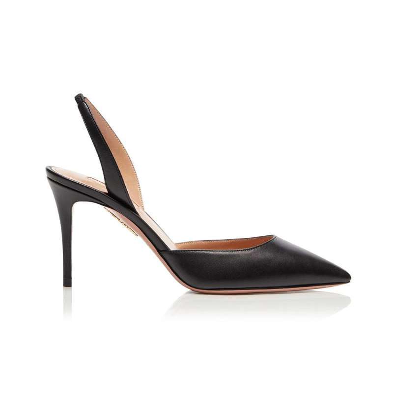 aquazzura nude heels