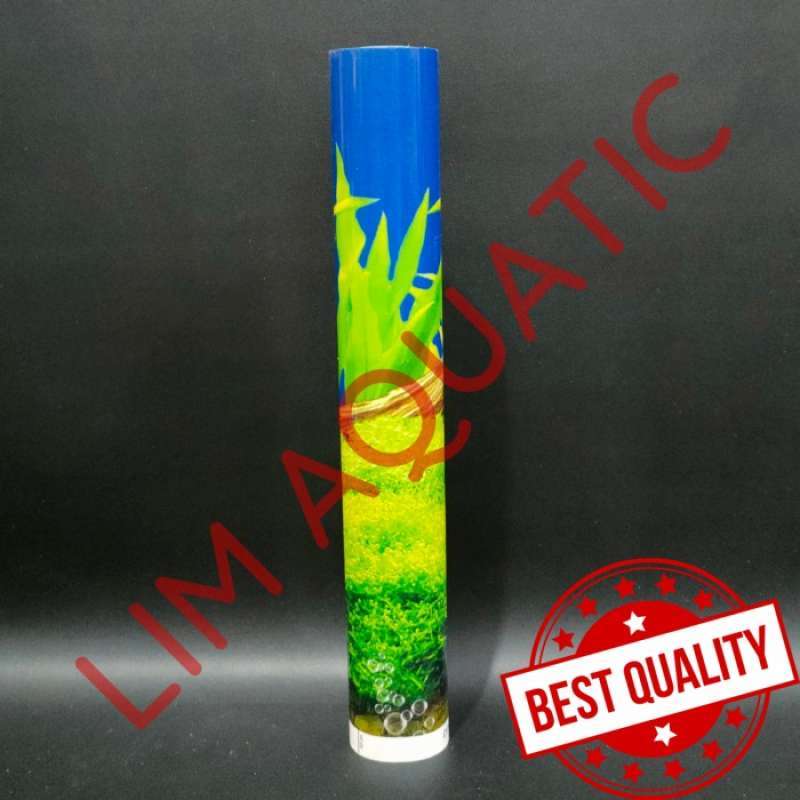 Jual 1 ROLL BACKGROUND GAMBAR AQUARIUM 30 CM / WALLPAPER AQUARIUM 15