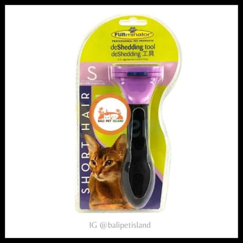 Promo Furminator Deshadding Tool Short Hair Cat S Good di Seller Enigma