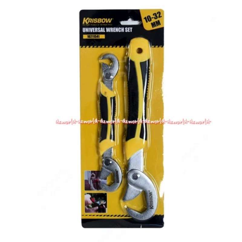 Promo Krisbow Universal Wrench Set 10-32mm Alat Kunci Inggris 2pcs ...