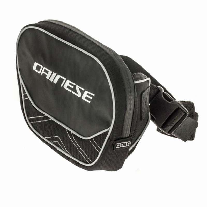 Jual DAINESE WAIST BAG STEALTH BLACK TAS RIDING BIKERS ORIGINAL di